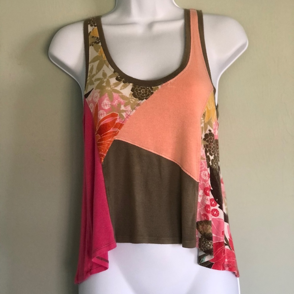 American Rag floral and multicolor tank top